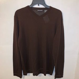NEW Pure Stuff Men's Merino Wool V-Neck Sweater